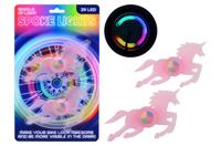 Eenhoorn spaakverlichting, 2 stuks op kaart - thumbnail