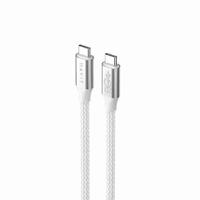 Havit CB6290 - USB Type C naar USB Type C-kabel, 1 m (wit/grijs) - thumbnail