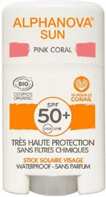 Alphanova Sun Sun stick face pink SPF50+ 12 Gram