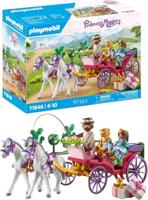 PLAYMOBIL 71846 Koets met prinselijk paar en koetsier - thumbnail