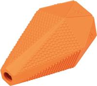 TRIXIE HONDENSPEELGOED JUMPER NATUURRUBBER ORANJE 10 CM 3 ST - thumbnail