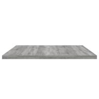 Wandschappen 4 st 80x40x1,5 cm bewerkt hout grijs sonoma eiken - thumbnail