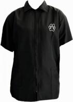 Trimshirt zwart - Maat 4XL - thumbnail