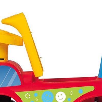 Dolu loopauto 37x21x47 cm geel/blauw/rood