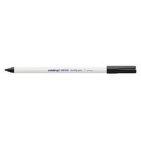 Textielmarker edding 4600 rond 1mm zwart - thumbnail