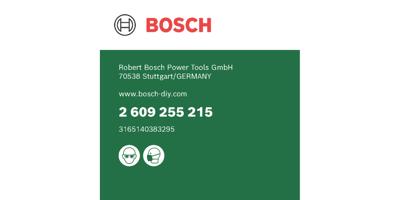 Bosch Accessoires 8-delige Houtspiraalborenset - 2609255215 Bosch Accessoires 8-delige Houtspiraalborenset - 2609255215
