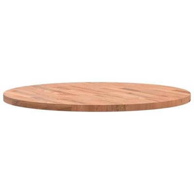 Tafelblad rond 70x2,5 cm massief beukenhout - thumbnail