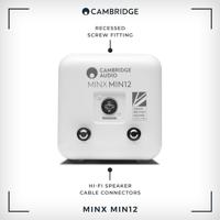 Cambridge Audio: MINX Min 12 Boekenplank Speaker - Wit - thumbnail