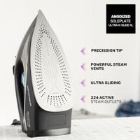 Taurus Geyser Eco Strijkijzer 3200 W Zwart - thumbnail