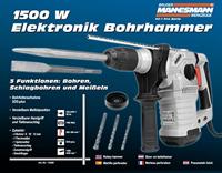 Brüder Mannesmann Electrische boorhamer 1500W - 12598 - thumbnail