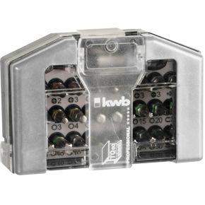 Bit set met riemclip 32-delig KWB - Kwb
