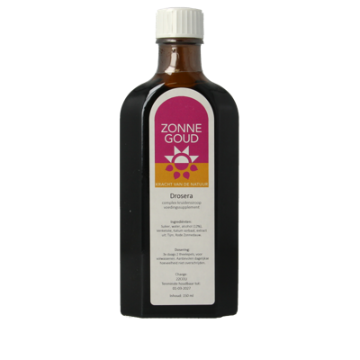 Zonnegoud Drosera siroop 150 Milliliter