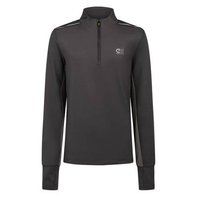 Cruyff Ametrine Trainingstrui 1/4-Zip Kids Donkergrijs Cruyff Ametrine Trainingstrui 1/4-Zip Kids Donkergrijs