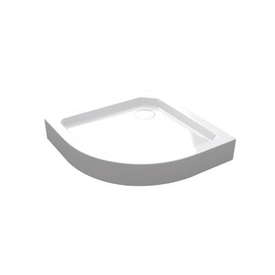 Best Design Douchebak Opbouw Project Kwartrond 80x80x14 cm Hoogglans Wit