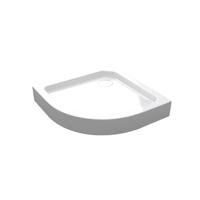 Best Design Douchebak Opbouw Project Kwartrond 80x80x14 cm Hoogglans Wit - thumbnail