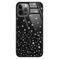 iPhone 12 Pro Max glazen hardcase - Falling stars - thumbnail