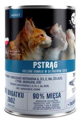 PET REPUBLIC Adult Trout - nat kattenvoer - 400g