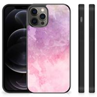Case iPhone 12 Pro Max Pink Purple Paint - thumbnail