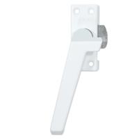 AXA raamsluiting 3302 met nok - draairichting 1-4 - linksdraaiend -alu. wit - 3302-41-68/E - thumbnail
