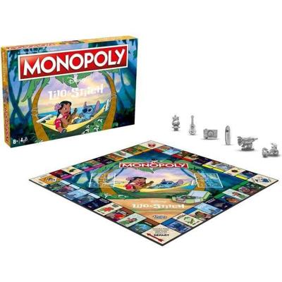 MONOPOLY - Lilo & Stitch - Bordspel - WINNENDE ZETTEN - 2 tot 8 spelers - Vanaf 6 jaar