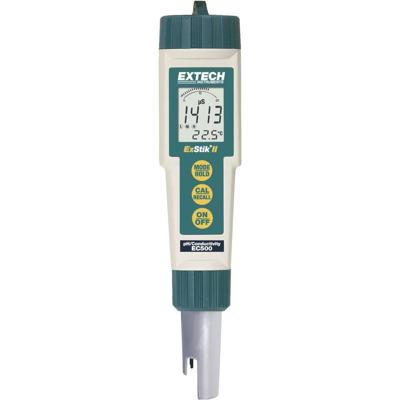 Extech EC500 Chloorfotometer Total dissolved solids (TDS), Geleidingsvermogen, pH-waarde, Saliniteit, Temperatuur Extech EC500 Chloorfotometer Total dissolved solids (TDS), Geleidingsvermogen, pH-waarde, Saliniteit, Temperatuur