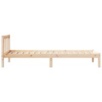 Bedframe extra lang zonder matras massief grenenhout 100x220 cm - thumbnail