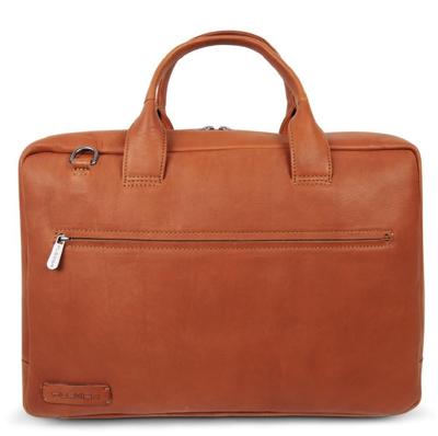 Plevier Lloyd Laptoptas 17.3" COGNAC