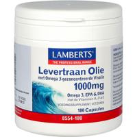 Lamberts Levertraanolie 1000mg Capsules - thumbnail