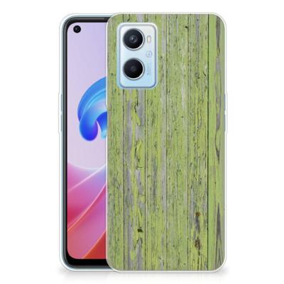 OPPO A96 | OPPO A76 | Bumper Hoesje | Green Wood