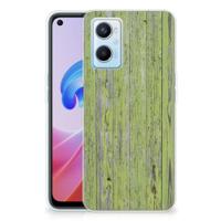 OPPO A96 | OPPO A76 | Bumper Hoesje | Green Wood - thumbnail
