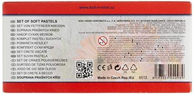 Pastelkrijt koh i noor toison 8512 rond 12st ass Pastelkrijt koh i noor toison 8512 rond 12st ass