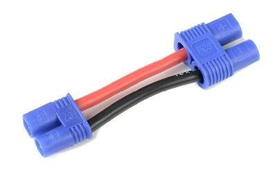 Conversie kabel EC3 Vrouw > EC2 Man met silicone kabel 14AWG