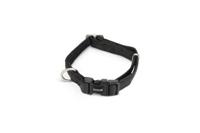 Beeztees - Halsband Hond - Mac Leather - Zwart - 20-40 cm - thumbnail