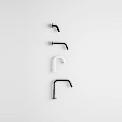 Clou Kaldur Fonteinkraan Set Met Afvoerplug En Design Sifon Mat Wit Clou