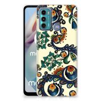 Siliconen Hoesje Motorola Moto G60 Barok Flower - thumbnail