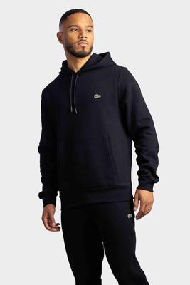 Lacoste Fleece Hoodie Heren Zwart - Maat L - Kleur: Zwart | Soccerfanshop
