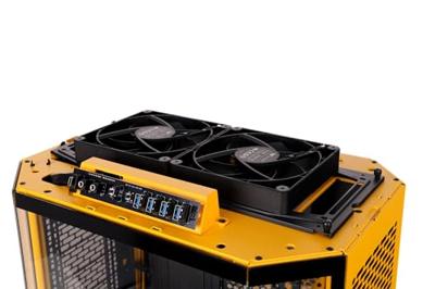 Thermaltake The Tower 600 Bumblebee Midi-tower PC-behuizing Geel/zwart (reflecterend)