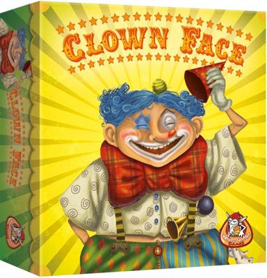 Van Der Doelen White goblin clown face spel Van Der Doelen White goblin clown face spel