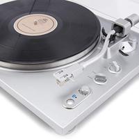 GPO PR100 Premium Line platenspeler met pitch control en bluetooth, zilver - thumbnail