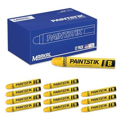Markal Paintstik Original B Verfmarker Geel 17 mm Markal Paintstik Original B Verfmarker Geel 17 mm