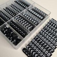 Prijscassette Etalage 10mm zwart/wit - thumbnail