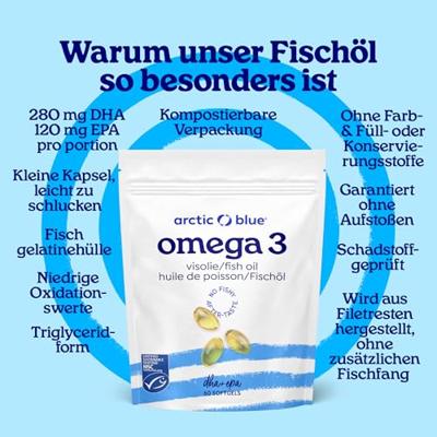 Omega 3 Visolie DHA+EPA - thumbnail