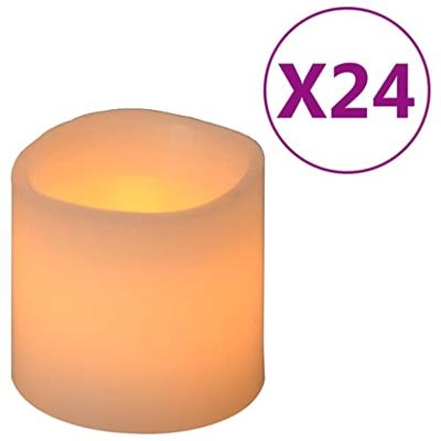 VidaXL Kaarsen 24 st led warmwit