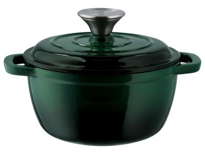 SILVERCREST Gietijzeren pan 16 cm 1,3 L (Groen) SILVERCREST Gietijzeren pan 16 cm 1,3 L (Groen)