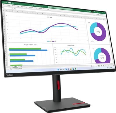 Lenovo ThinkVision T32p-30 LED-monitor Energielabel F (A - G) 80 cm (31.5 inch) 3840 x 2160 Pixel 16:9 4 ms DisplayPort, Audio-Line-out, HDMI, USB-C, USB-A 3.2 Lenovo ThinkVision T32p-30 LED-monitor Energielabel F (A - G) 80 cm (31.5 inch) 3840 x 2160 Pixel 16:9 4 ms DisplayPort, Audio-Line-out, HDMI, USB-C, USB-A 3.2