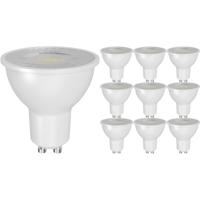 LED Spot - GU10 PAR16 - 10 Stuks - Brinton Advin - 5W 450lm 38D - 840 Natuurlijk Wit 4000K | Vervangt 50W - thumbnail