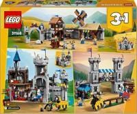 LEGO Creator 3-in-1 31168 Middeleeuws ridderkasteel - Bouwset voor 9 jaar en ouder - thumbnail