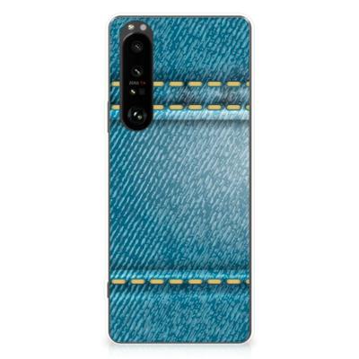 Sony Xperia 1 III | Sillicone Back Cover | Jeans Sony Xperia 1 III | Sillicone Back Cover | Jeans
