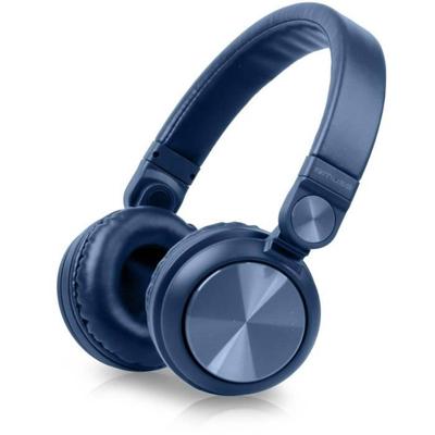 Muse M-276 Bluetooth hoofdtelefoon On Ear' batterij met tot 10 uur speeltijd, verstelbare beugel, handsfree-functie, blauw