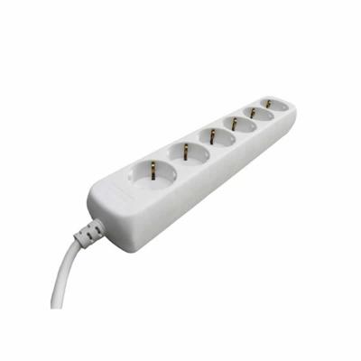 Stekkerdoos 6 voudig randaarde 5 meter 3x1.5mm²